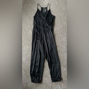 Amanda Uprichard Lowell Black Jumpsuit Size M New York